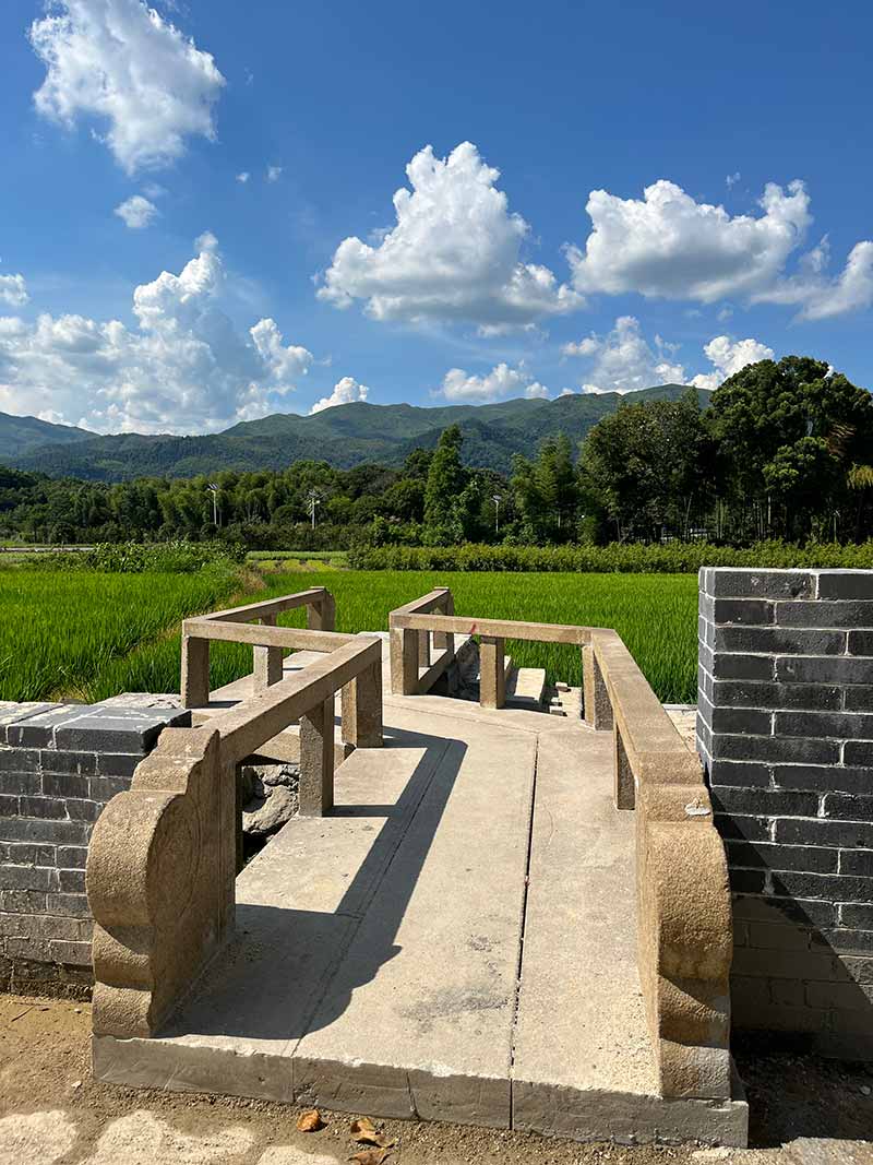 黄冈花岗岩仿古石材景区使用案例