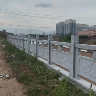 黄冈 石材河道栏杆
