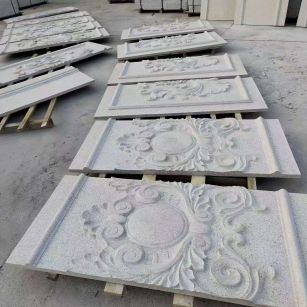 黄冈 芝麻白干挂雕花板