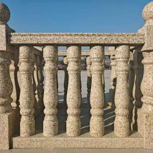 黄冈 黄金麻栏杆（扶手，花瓶柱，将军柱）