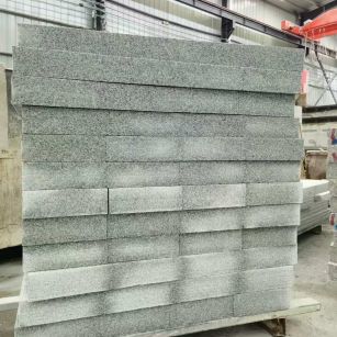 黄冈 芝麻白10公分300*600广场地铺，A料定制，尺寸标准，厚薄均匀