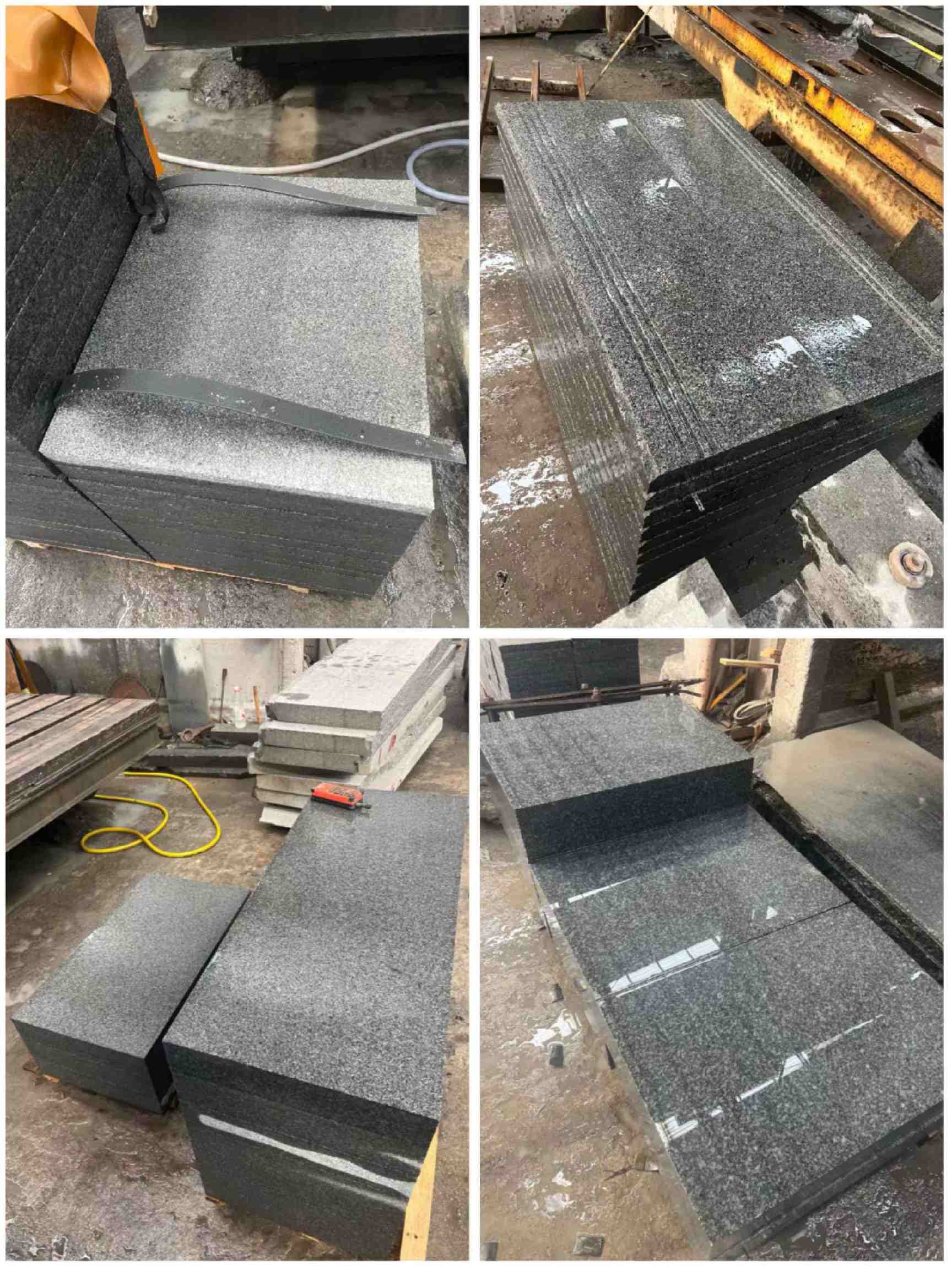 黄冈 芝麻黑地铺石材