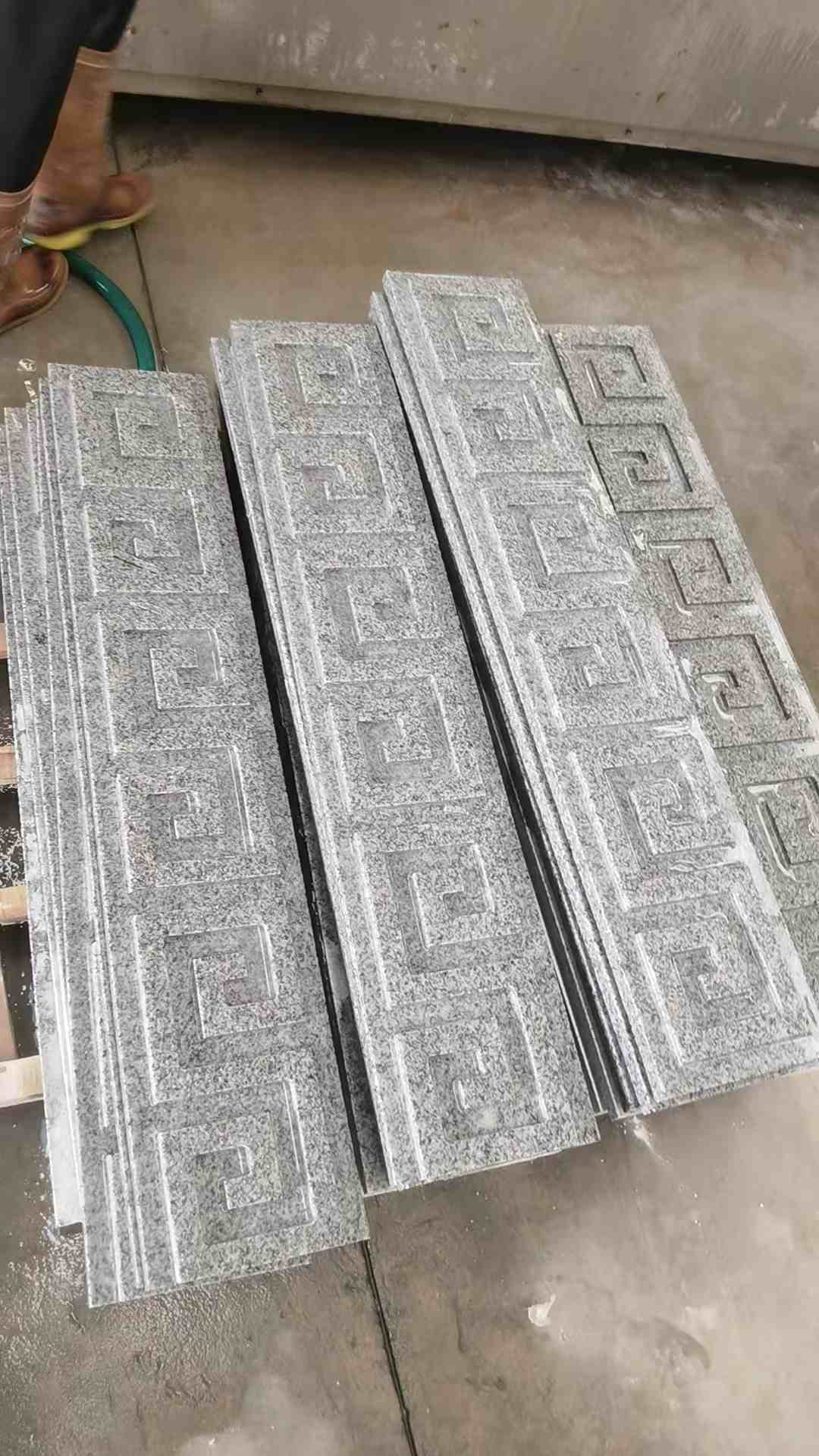 黄冈 别墅回纹线条，雕刻