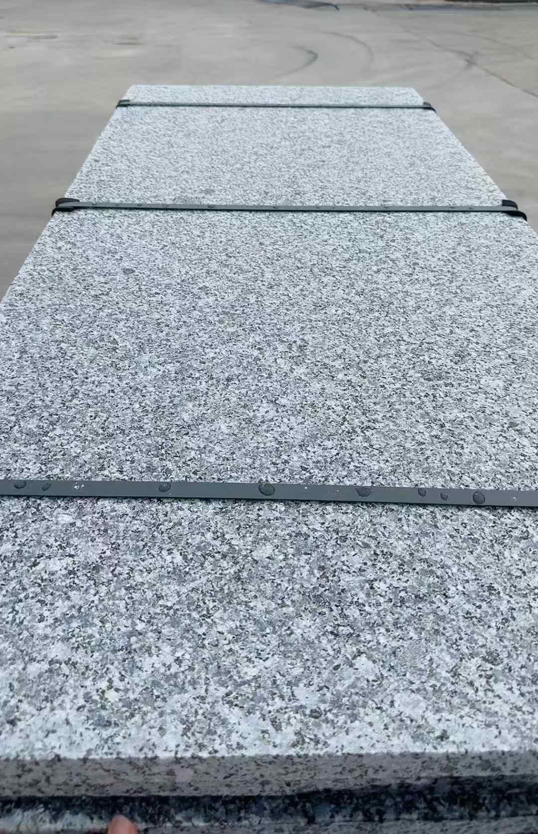 黄冈 芝麻黑火烧面毛板，条板，半成品