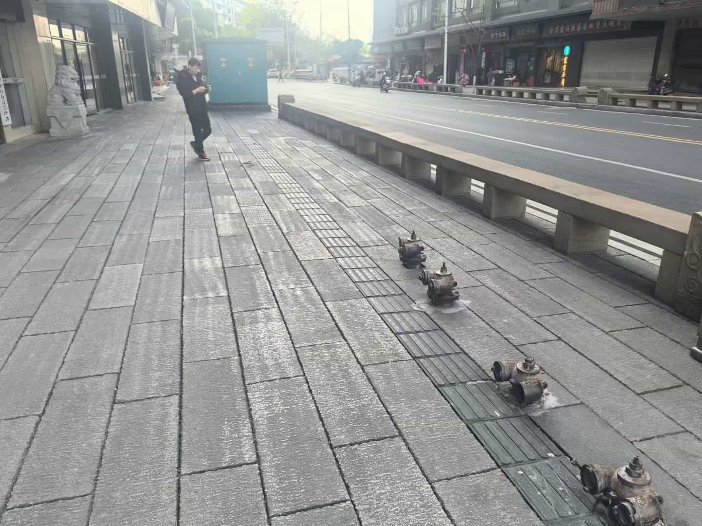 黄冈仿古石铺装效果