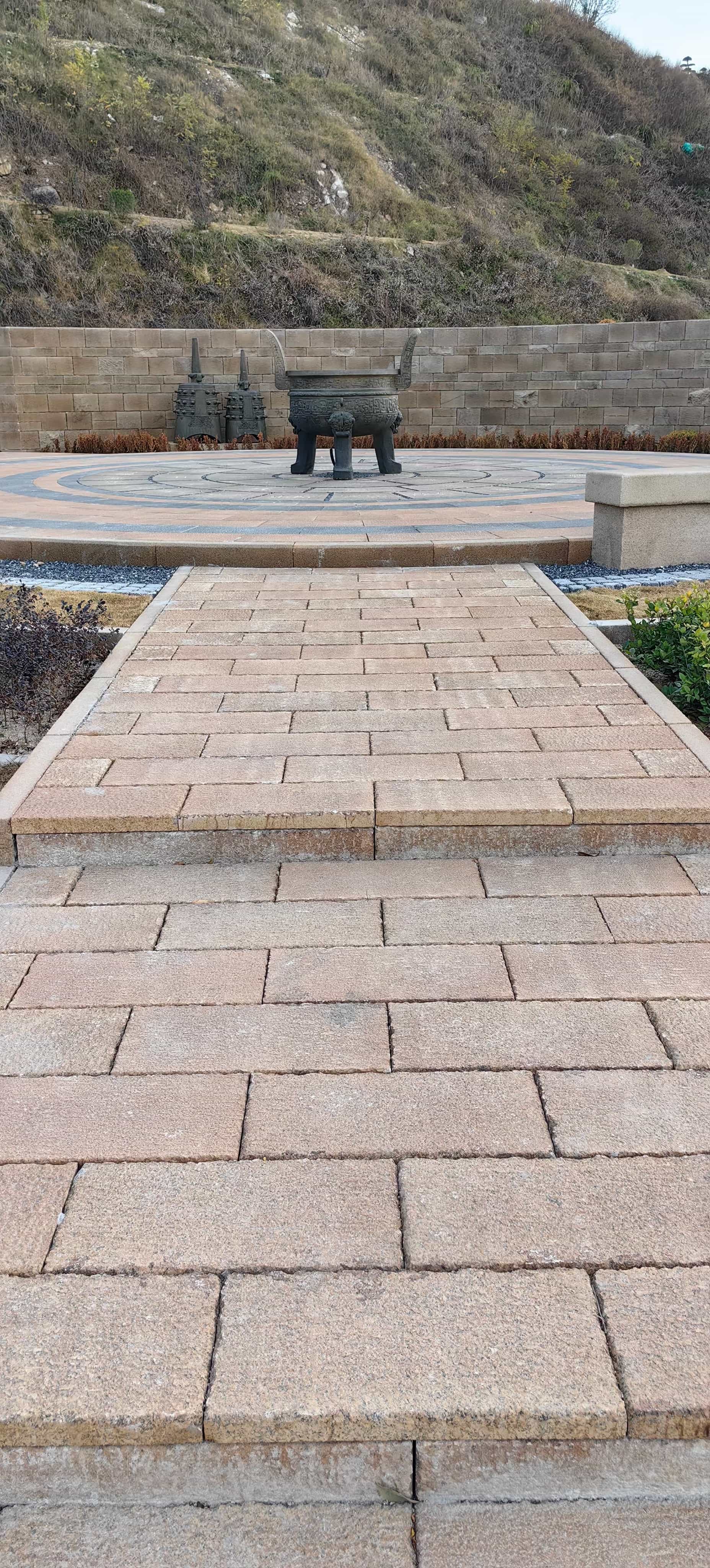 黄冈仿古石铺装效果