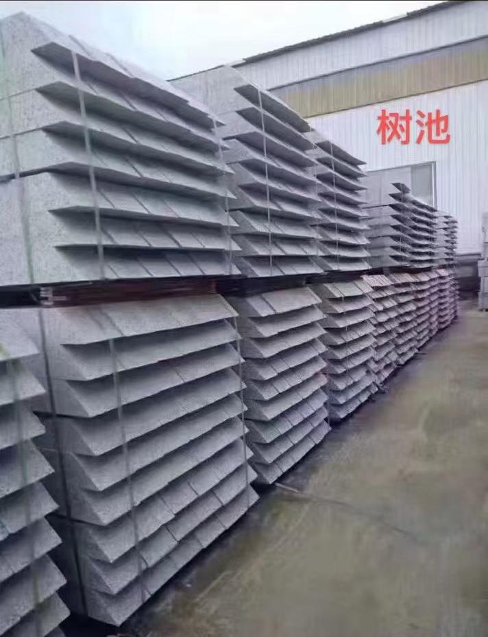 黄冈 芝麻灰切头树池